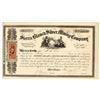 Image 1 : Sierra Blanca Silver Mining Company Stock Certificate, Mono County, CA 1866 [203923]