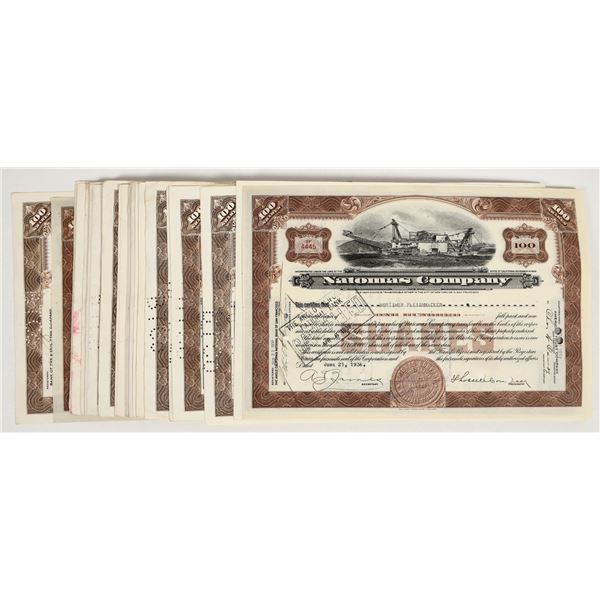 Natomas Company Stocks. (50) [206156]