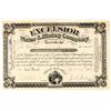 Image 1 : Excelsior Water & Mining Co. Stock Certificate, 1883 [198129]