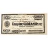 Image 1 : Empire Gold & Silver Mining Company Stock Certificate, 1878 [198132]