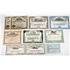Image 1 : California Mining & Railroad Stocks 8 different 1855-1955 (9) [206873]