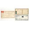 Image 1 : Three Different California Mother Lode Mining Stock Certificates [202738]