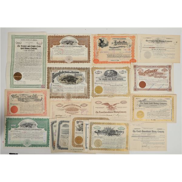 Cripple Creek Mining Stock Dealer Group 2 [205264]