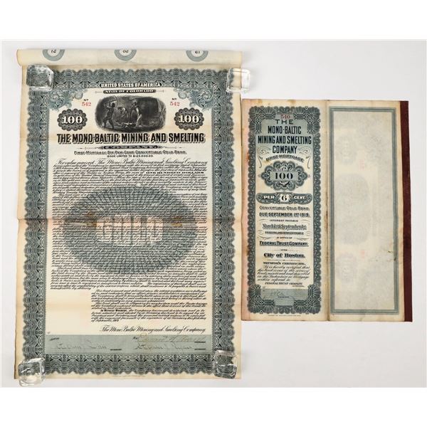 The Mono-Baltic Mining and Smelting Co. Bond (2) [206636]