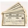 Image 1 : Brookland Mining Co. Stock Certificate Group (11) w/ Map on Reverse [207354]
