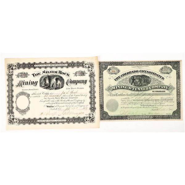 Leadville Mining Stocks [205312]