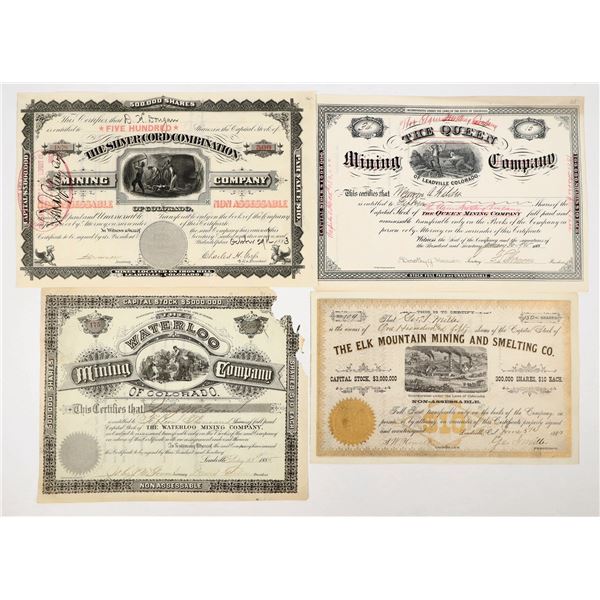 Leadville Mining Stocks [205311]