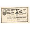 Image 1 : Thornburg Mining Company Stock Certificate, 1883 [198032]