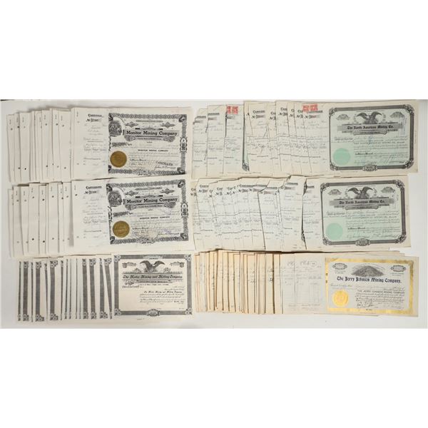 Colorado & Idaho Mining Stock Certificates [199578]