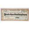 Image 1 : Columbia & Beaver Silver Mining Company Stock Certificate [200871]