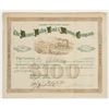 Image 1 : Beaver Valley Land & Mining Co. Stock Certificate, 1880s [205350]