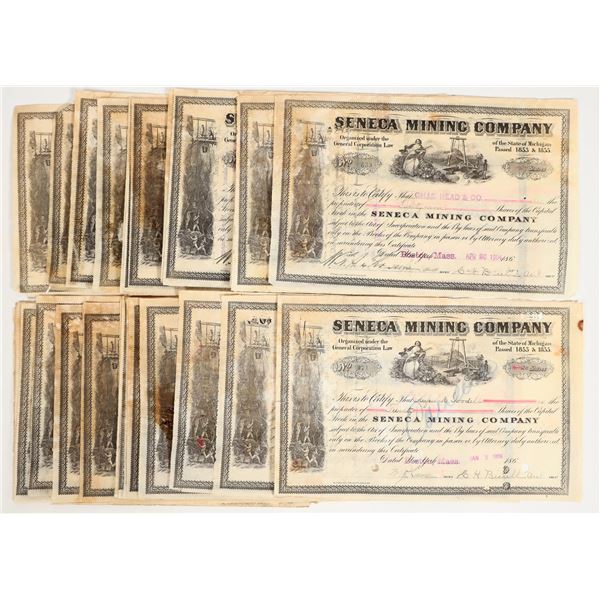 Seneca Mining Company Stocks (35+) [206254]