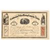 Image 1 : Combination Silver Mining Company of Nevada Stock Certificate, 1866 [204195]