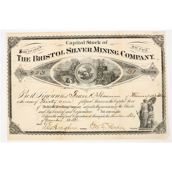The Bristol Silver Mining Co. Stock  [205300]