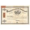Image 1 : Humboldt River Gold & Silver Mining Co. Stock Certificate, Nevada, 1866 [204991]