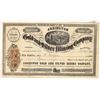 Image 1 : Arrington Gold & Silver Mining Co. Stock Certificate, Lander County, Nevada Territory 1863 [204816]
