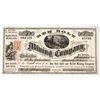 Image 1 : Ben Bolt Mining Company Stock Certificate, 1864, Nevada Territory [198142]