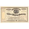 Image 1 : Mini-Wakan Silver Mining Company Stock Certificate, Reese River, Nevada Territory, 1864 [205365]