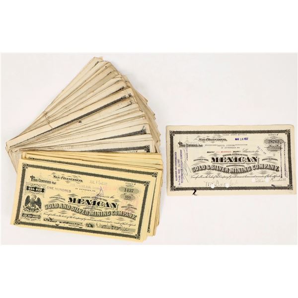 Mexican Gold & Silver Co. Stocks (200) [206399]