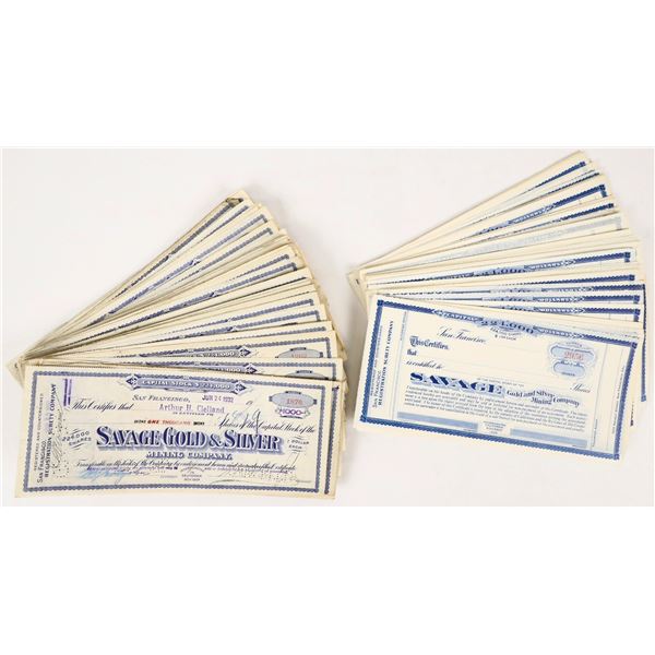 Savage Gold & Silver Mining Stocks (250) [206404]