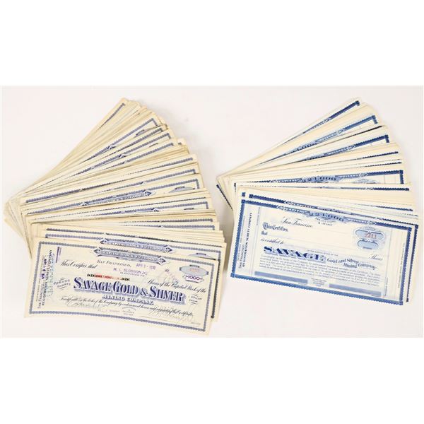 Savage Gold & Silver Mining Stocks (300) [206403]