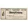 Image 1 : Badger Consolidated Mining Company Stock Certificate, 1875 [205359]
