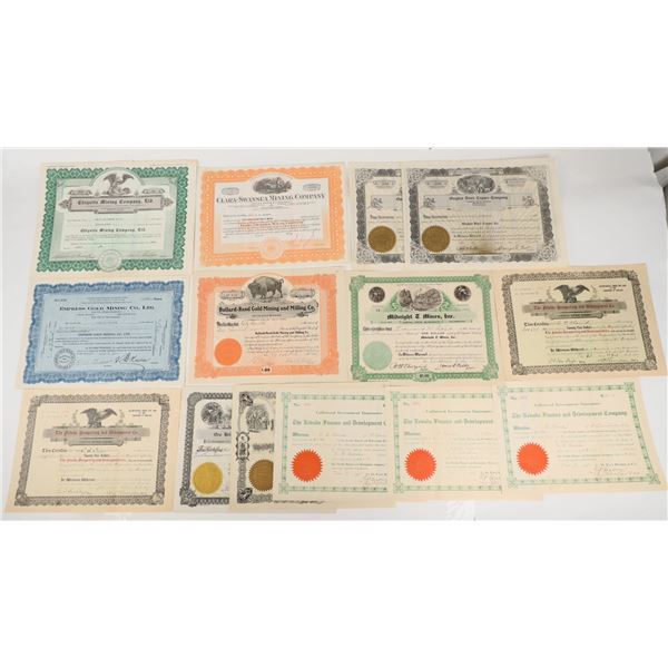 Nevada Mystery Stock Collection. [205657]