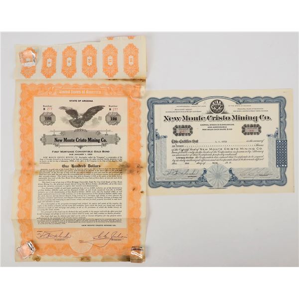 C.C. Julian New Monte Cristo Mining Stocks. [205541]