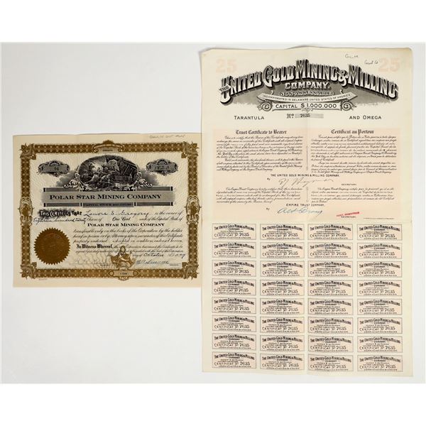 Two Different Granite District, Grant County, Oregon Mining Stocks [201717]