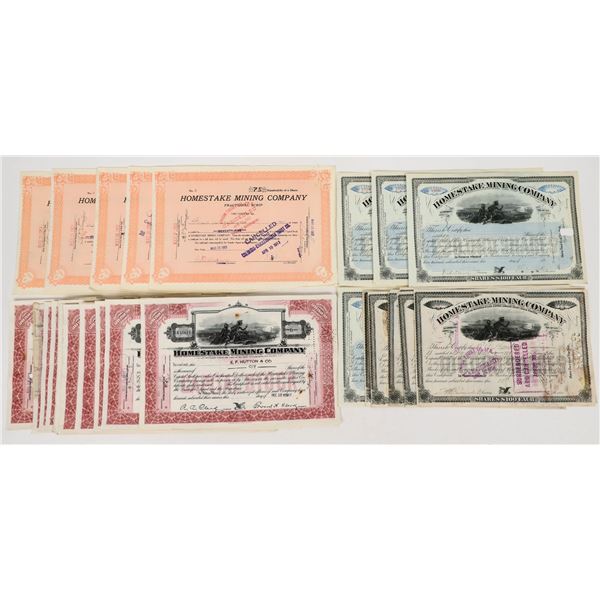 Homestake Mining Company Stock Collection [206673]
