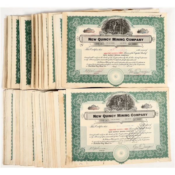 New Quincy Mining Co. Stocks (125) [206159]