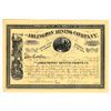 Image 1 : Arlington Mining Company Stock Certificate, 1888 [201731]