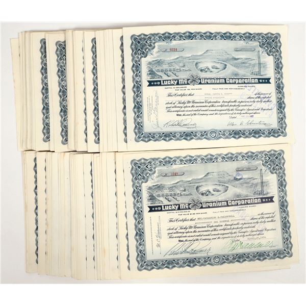 Lucky Mc Uranium Corp. Stocks.  (120) [205840]