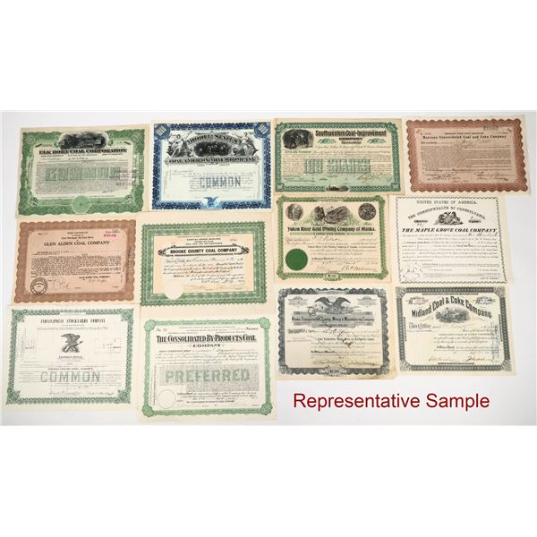 Coal Mining Stock/Bond Collection.  [205682]