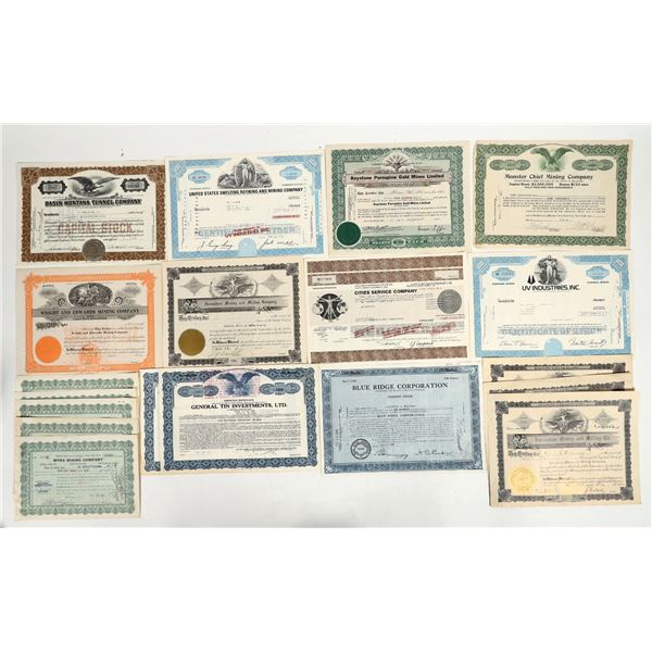 Mining Common Stocks, 1908-1988 (19) [201561]