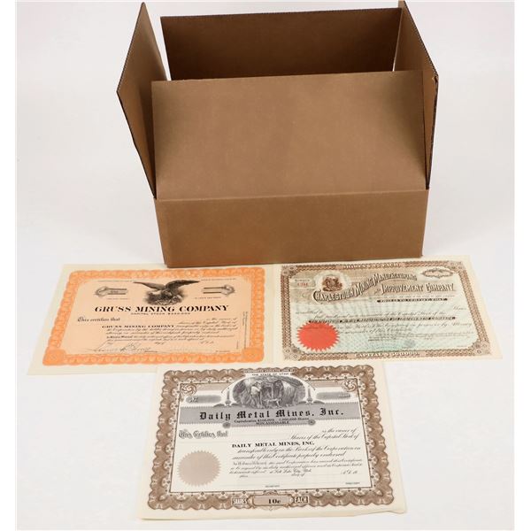 Mining Stock Group, 4 Different Mines [206891]