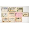Image 1 : Mining Stock Certificates Miscellaneous London, Nevada, Australia (12) [206335]