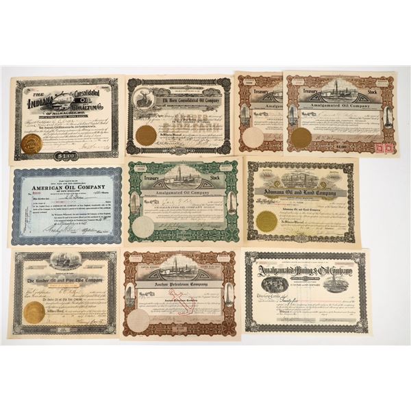 Arizona Oil Company Stocks [205681]