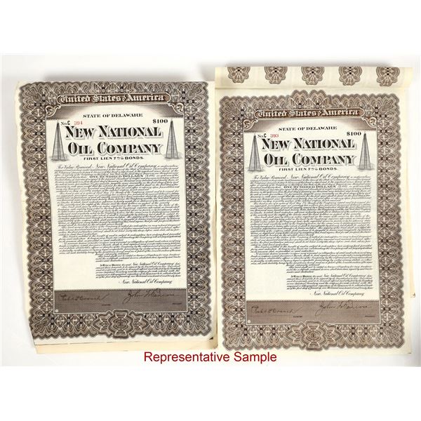 New National Oil Company Bonds [204877]