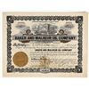 Image 1 : Baker & Malheaur Oil Company Stock Certificate, 1910 [201699]