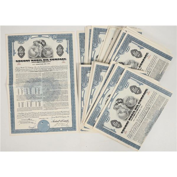 Socony Mobil Oil Company Bonds 1963  (43) [205630]