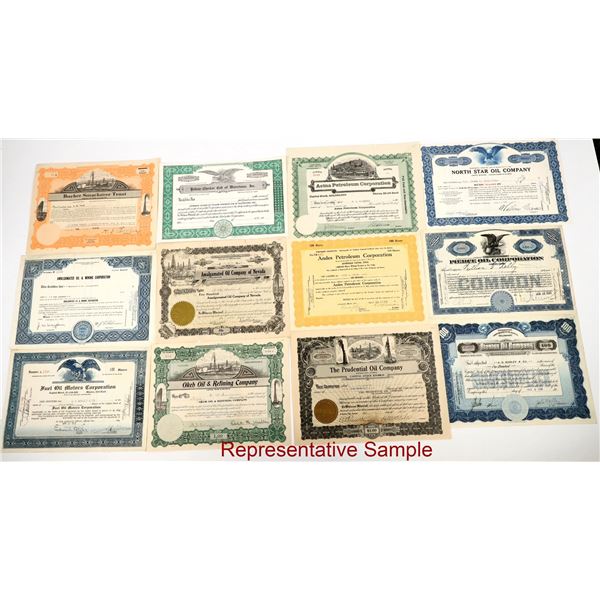 Large Oil Stock Collection [205539]