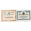 Image 1 : Pickwick Corporation Stock Certificates (Two Different, Auto) [205402]