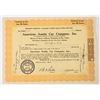 Image 1 : American Austin Car Company, Inc. Stock Certificate [197955]