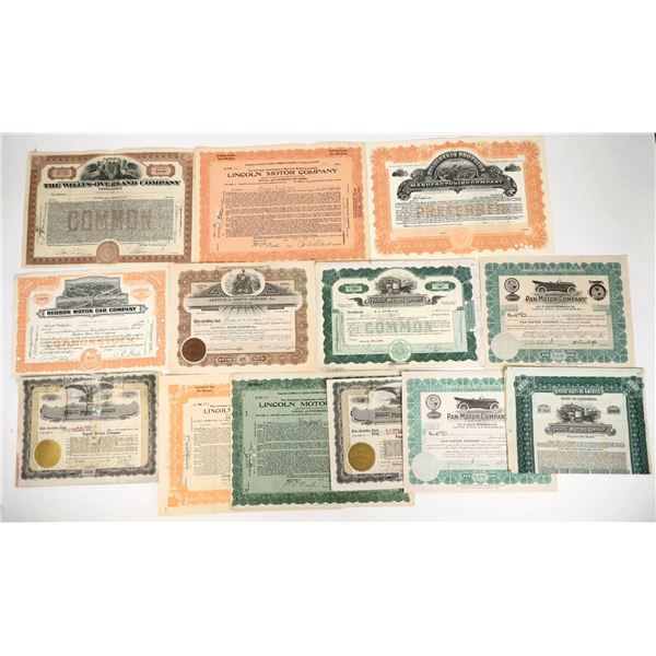 Automobile Stock Collection (12) [206975]