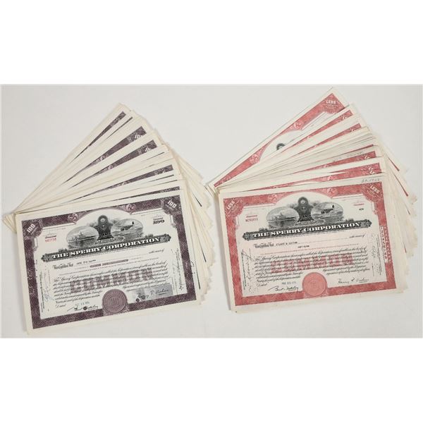 Sperry Corporation Stocks, 1950s (65) [206405]