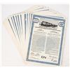 Image 1 : Canadian National Railway Company Stock Certificates (100+) [207085]