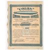 Image 1 : Colon Compania Transaerea Espanola Bond Certificate c.1922 [206346]