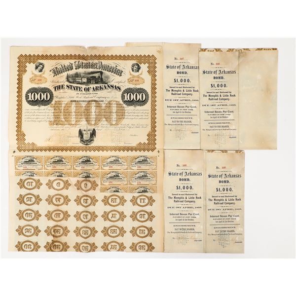 The Memphis & Little Rock Railroad Co. Bonds. [206369]