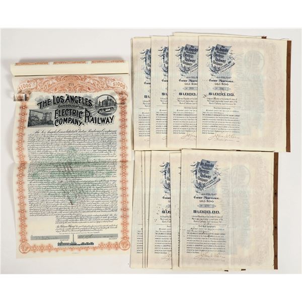 Los Angeles Consolidated Electric Railway Company Gold Bonds 1922 (14) [206315]